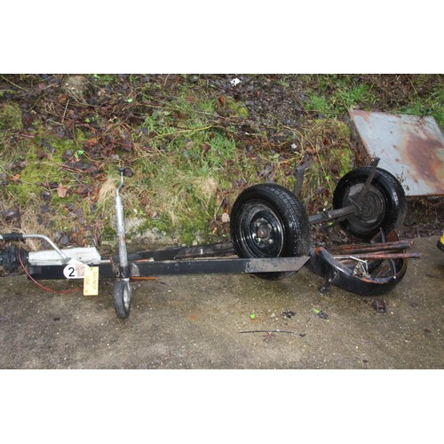 126 - Scottorn Trailer single axel 
PARTS ONLY
VAT ON HAMMER @ 20%