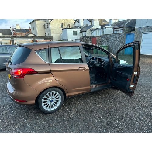 110 - NMN161K
Gold Ford B-Max Titanium Turbo 998cc
First Registered 10.05.2013
Approx 61,000 miles
Petrol ... 
