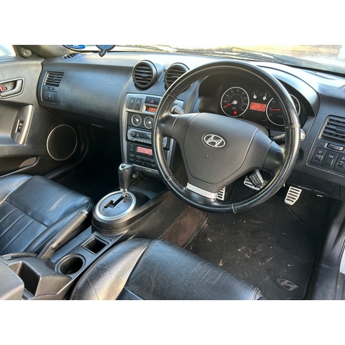 138 - PMN996R
Silver Hyundai Coupe V6 2656cc
First Registered 01.09.2004
Approx 79,000 miles
Auto Petrol