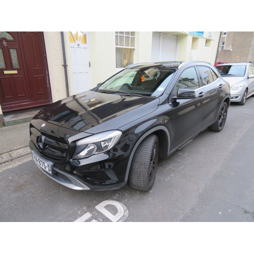 143 - TMN875D
Black Mercedes-Benz GLA200 D 4Matic Sport
First Registered 02.03.2016
Approx 78,900 miles
Au... 