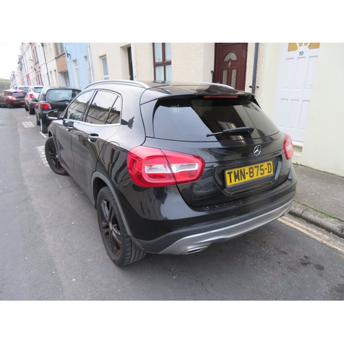 143 - TMN875D
Black Mercedes-Benz GLA200 D 4Matic Sport
First Registered 02.03.2016
Approx 78,900 miles
Au... 