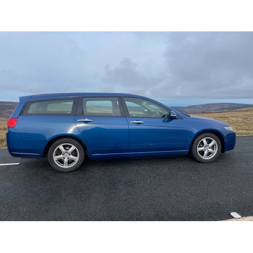 144 - TMN172F
Blue Honda Accord Tourer 2.4 Executive
First Registered 19.12.2005
Approx 130,000 miles
Auto... 