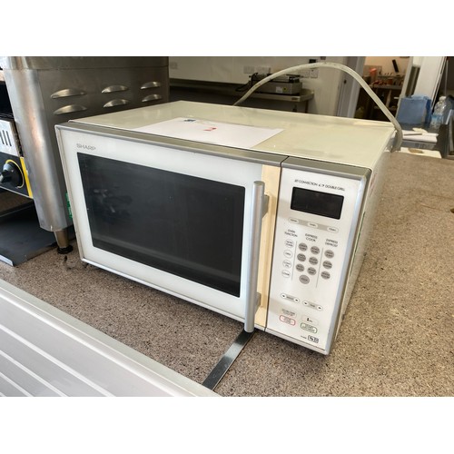 2 - Sharp R898 900W microwave

VIEWING
9am - 3pm Friday 30th January
Kelly's Cafe, Balthane Ind Est, Bal... 