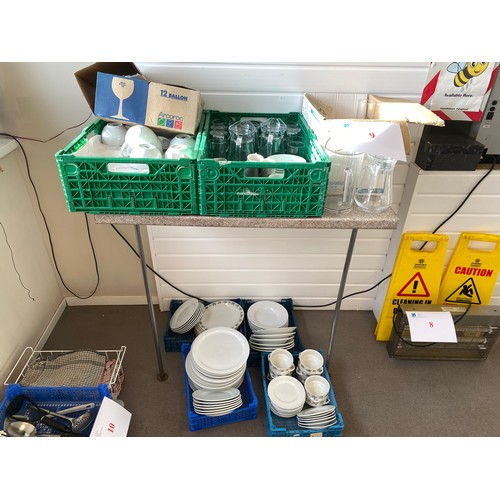 9 - Collection trays, tea and coffee mugs, bowls etc

VIEWING
9am - 3pm Friday 30th January
Kelly's Cafe... 