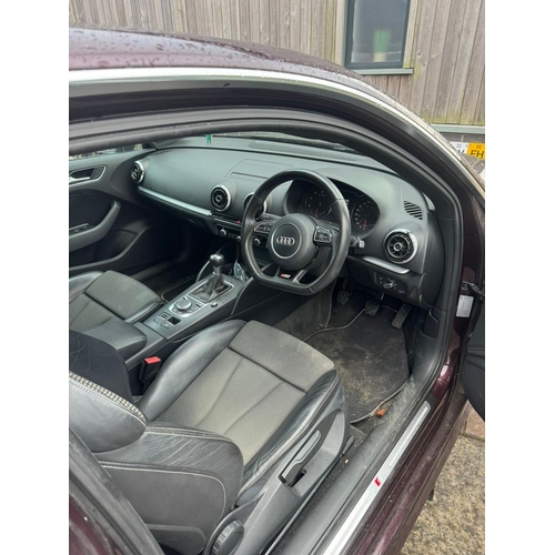 106 - TMN760C
Red Audi A3 S-Line TFSI 1197cc
First Registered 06.06.2014
Approx 95,000 miles
Manual Petrol... 