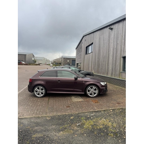 106 - TMN760C
Red Audi A3 S-Line TFSI 1197cc
First Registered 06.06.2014
Approx 95,000 miles
Manual Petrol... 