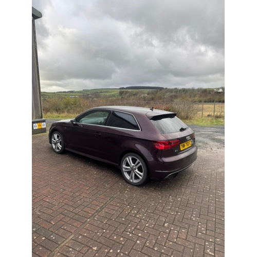 106 - TMN760C
Red Audi A3 S-Line TFSI 1197cc
First Registered 06.06.2014
Approx 95,000 miles
Manual Petrol... 