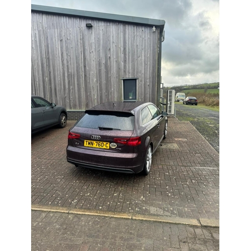 106 - TMN760C
Red Audi A3 S-Line TFSI 1197cc
First Registered 06.06.2014
Approx 95,000 miles
Manual Petrol... 