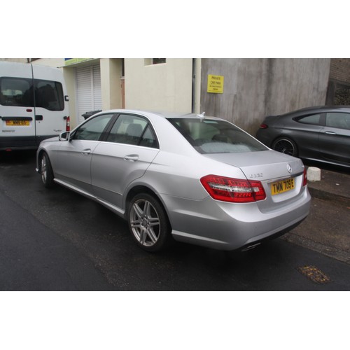 12 - TMN709EMercedes E220 Sport Bluee-CY Sallon 2143ccFirst registered 27.03.2013Approx 55,000 milesAuto ... 