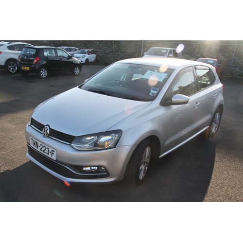 39 - TMN223FSilver Volkswagen Polo SE TSI S-A 1197ccFirst Registered 30.01.2015Approx 36,000 milesAuto Pe... 