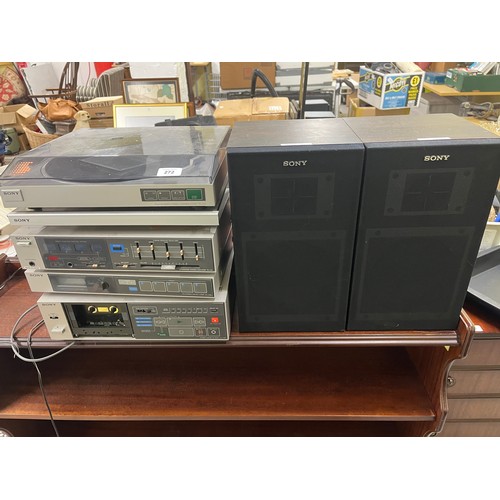 272 - Sony HiFi system