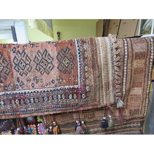 237 - Three camel cushion covers