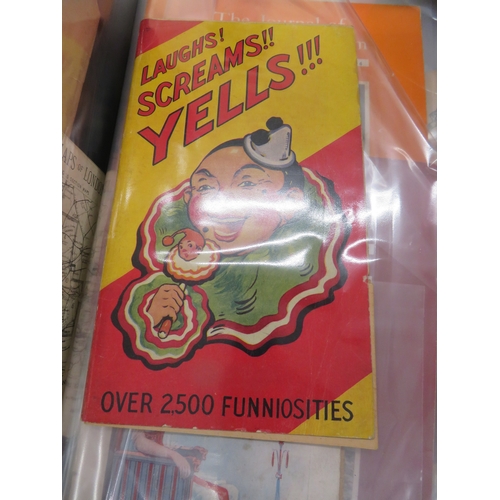 303 - Good folio of ephemera, mostly Manx items