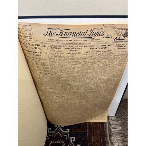 312 - Old Financial Times Newspaper - 12th September 1942