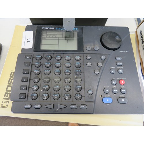 A Boss Dr. rhythm DR5 drum machine