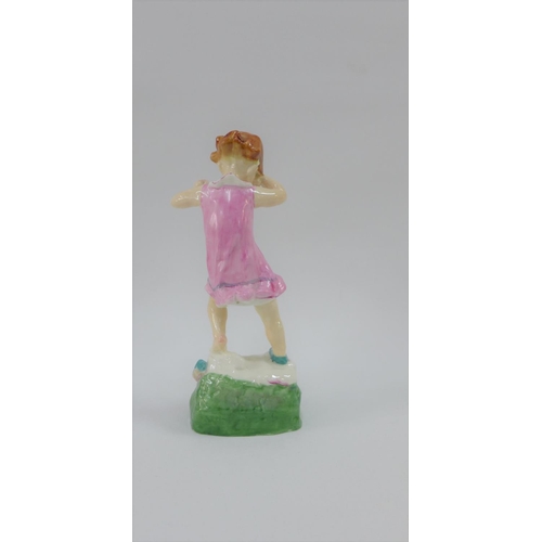 106 - Royal Worcester Day of the Week figure 'Wednesday's Child Knows Little Woe' 18cm high