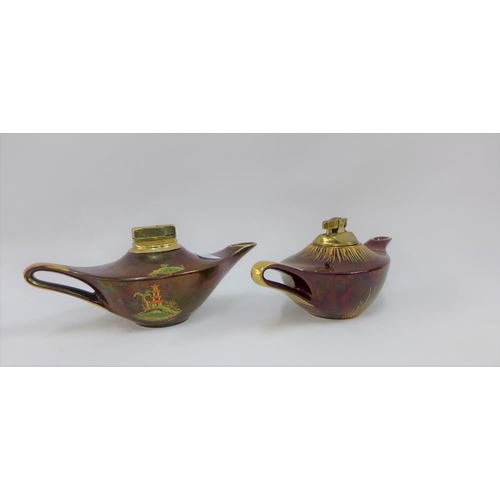 93 - Two Carlton Ware Rouge Royale table lighters (2)