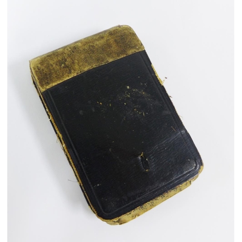 400 - Boer War soldiers notebook with handwritten text on some of the pages.