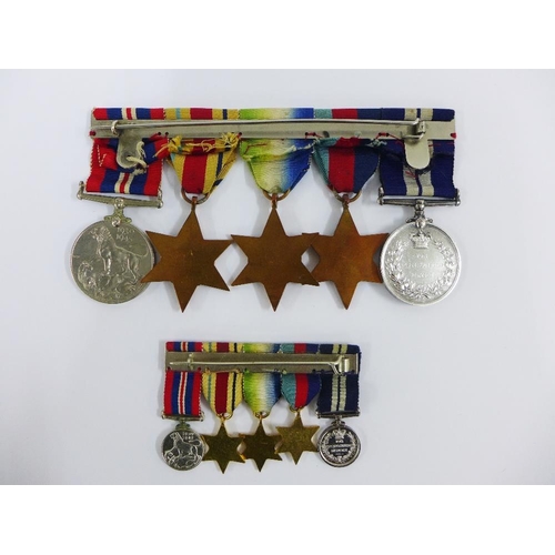 79 - WWII Distinguished Service Medal (DSM) group, awarded to Sailor Stanley Sutherland comprising DSM, D... 