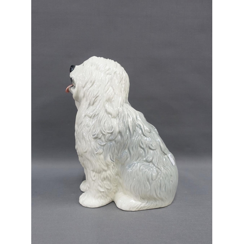 77 - Beswick Old English sheep dog with impressed backstamp and model number 2332,  40cm high