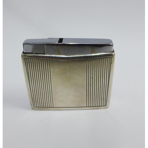 17 - Georg Jensen sterling silver cigarette lighter, 5cm