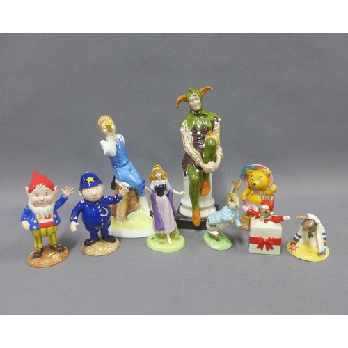 387 - Collection of Beswick and other figures to include Noddy, etc (9) tallest 25cm