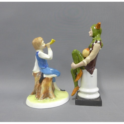 387 - Collection of Beswick and other figures to include Noddy, etc (9) tallest 25cm