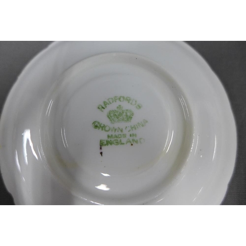 99 - Set of six Radford China cups and saucers (12)