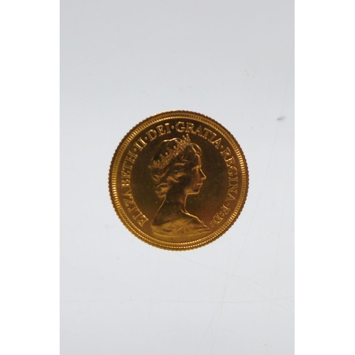 71 - Queen Elizabeth II, 1979 full gold sovereign