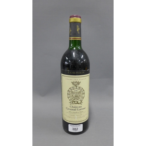 382 - Chateau Gruaud Larose, Saint Julien, 75cl