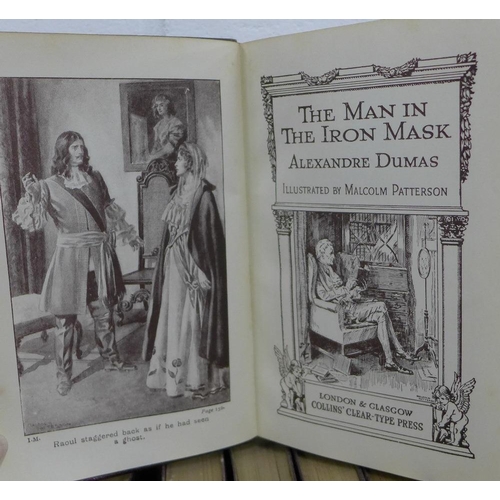 417 - Alexandre Dumas, eighteen novels to include The Three Musketeers, The Man in The Iron Mask and Takin... 