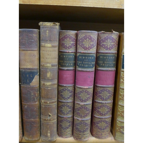 418 - 19th century books to include Rickards' India, Vol I & II, Clarendon's History of the Rebellion Vol ... 