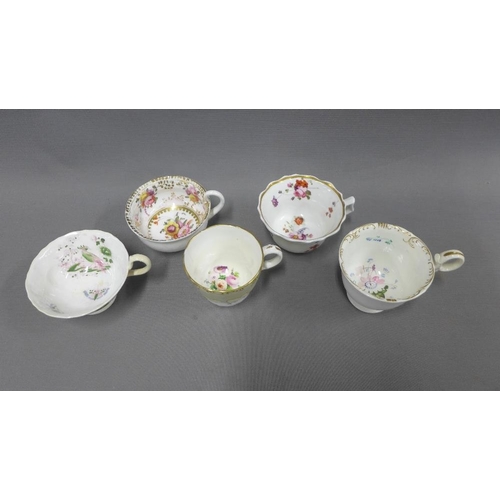 352 - Quantity of English 18th and 19th century tableware's to include cups and saucer, teapot, etc (a lot... 