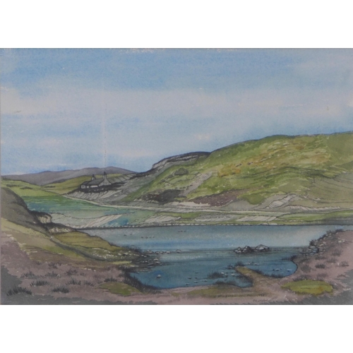 101 - Margaret Shaw, (1917 - 1983)  'The Isle of Lewis' watercolour,  signed and dated 1985, framed under ... 