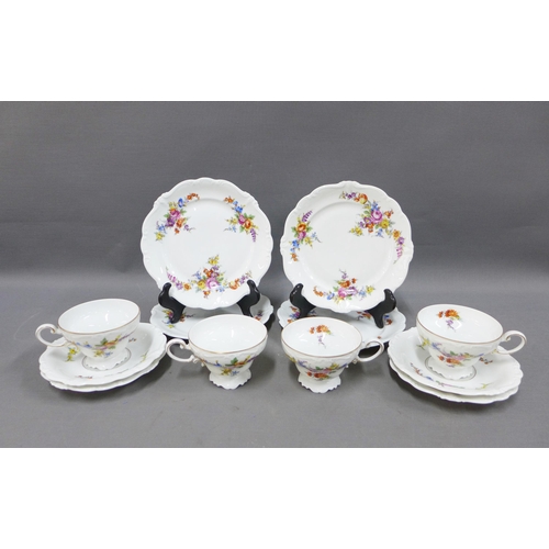 119 - Rosenthal Pompadour Samara pattern part teaset (8)