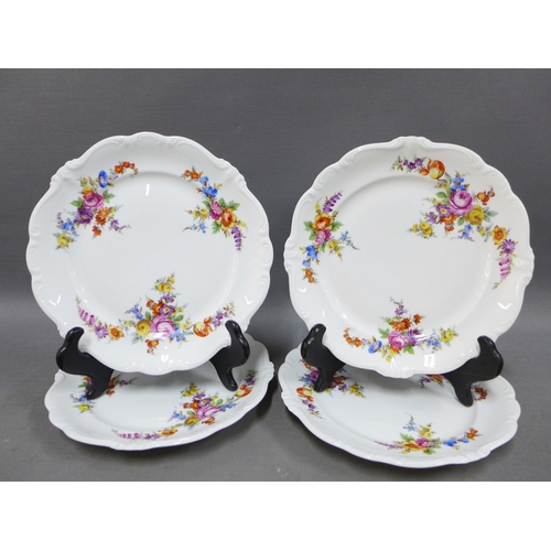 119 - Rosenthal Pompadour Samara pattern part teaset (8)