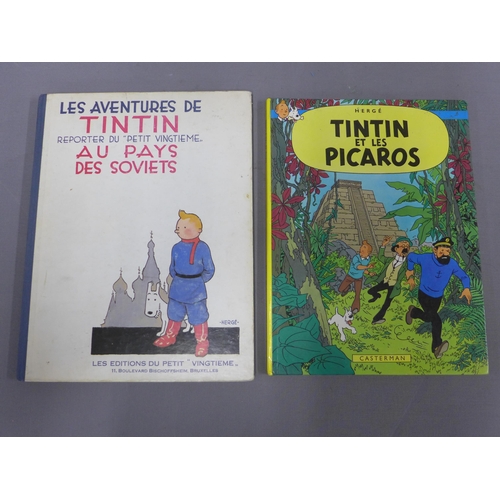 316 - Children's books to include Tintin & Asterix (6)