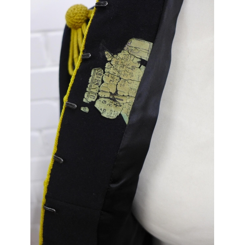 319 - Bandsman jacket with gold braiding