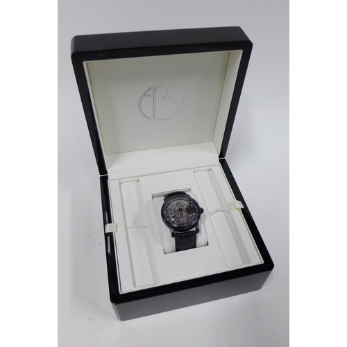 78 - ERA Prometheus Tourbillon Automatic gentleman's wrist watch, with box