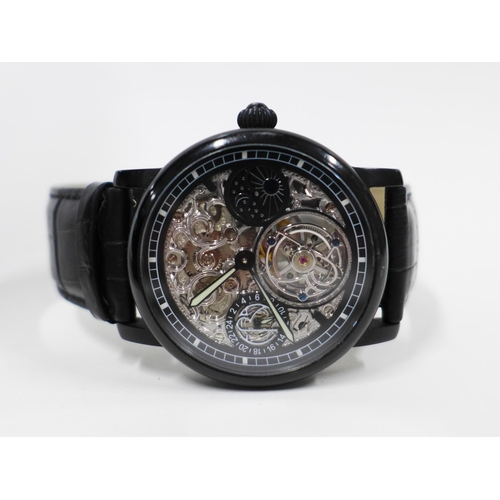 78 - ERA Prometheus Tourbillon Automatic gentleman's wrist watch, with box