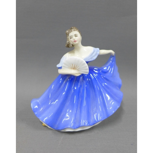 85 - Royal doulton porcelain figure Elaine HN3124, 10cm