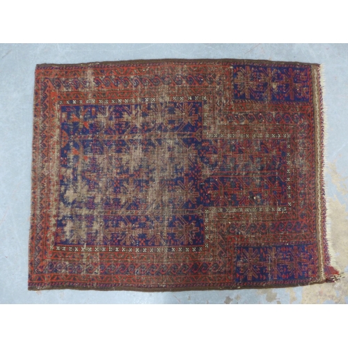 270 - Two Persian prayer rugs, 107 x 78 and 76 x 55cm, a/f (2)