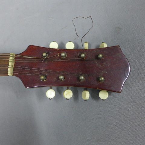 298 - 8-string Marcelli Ukulele circa 1920s, in case, 56cm long