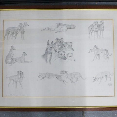 319 - Collection of hunting prints to include Snaffles, Louise Wood and  Lionel Edwards - 'Sport in War', ... 