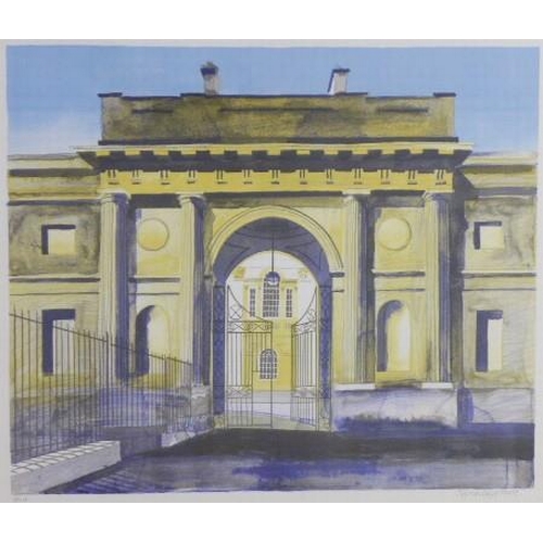 165 - Glynn Boyd Harte, (1948-2003) a pair of architectural limited edition lithograph prints, signed in p... 