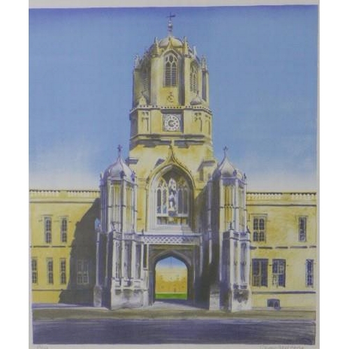 165 - Glynn Boyd Harte, (1948-2003) a pair of architectural limited edition lithograph prints, signed in p... 