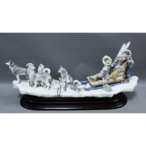 150 - Lladro porcelain group 'Onward' by Salvador Debón, issued 1991 and retired in 1993, model also known... 