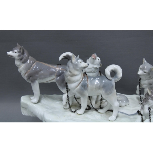 150 - Lladro porcelain group 'Onward' by Salvador Debón, issued 1991 and retired in 1993, model also known... 