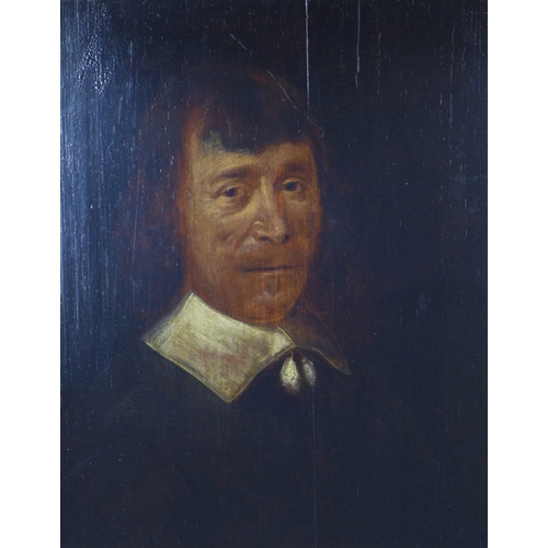 151 - Portrait oil on board panel of Bertwald Innes, apparently unsigned in a giltwood frame, Aitken Dott ... 