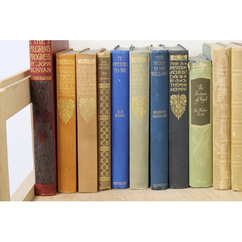 236 - A collection of antiquarian books and novels to include wuthering Heights and Wind in the Willows, e... 